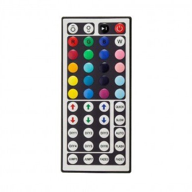 LED juostos maitinimo valdiklis, 5-12V, 72W, su IR pulteliu