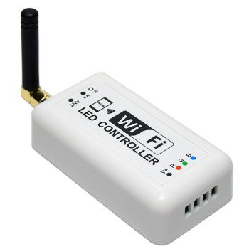 LED RGB juostos Wi-Fi valdiklis, 7.5-24V, 3 kanalai LED RGB juostos Wi-Fi valdiklis, 7.5-24V, 3 kanalai