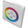 LED RGB spalvos reguliavimo panelė/valdiklis, sieninė, sensorinė, balta LED RGB spalvos reguliavimo panelė/valdiklis, sieninė, sensorinė, balta