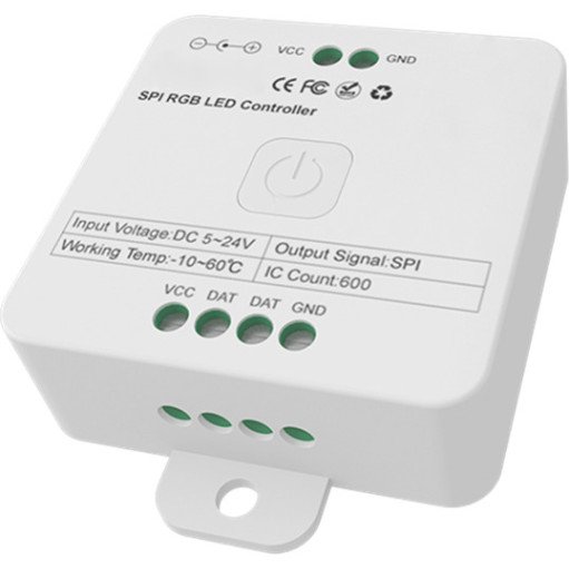 LED RGB SPI valdiklis, 5-24V, nuotolinis valdymas, Bluetooth LED RGB SPI valdiklis, 5-24V, nuotolinis valdymas, Bluetooth