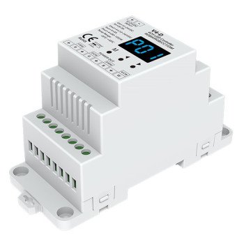 LED pastovios įtampos maitinimo valdiklis, 12-24V, 5A/kan., 4 kanalai