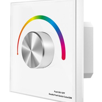 LED RGB pastovios įtampos maitinimo valdiklis, 24V, 4A/kan., 3 kanalai