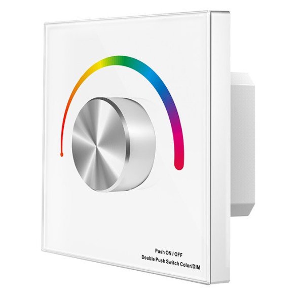 LED RGB pastovios įtampos maitinimo valdiklis, 24V, 4A/kan., 3 kanalai