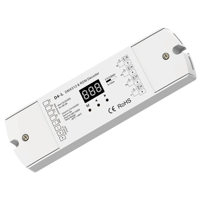 DMX512 dekoderis