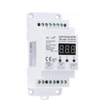 TRIAC maitinimo valdiklis, AC100-240V, 2A, nuotolinis valdymas