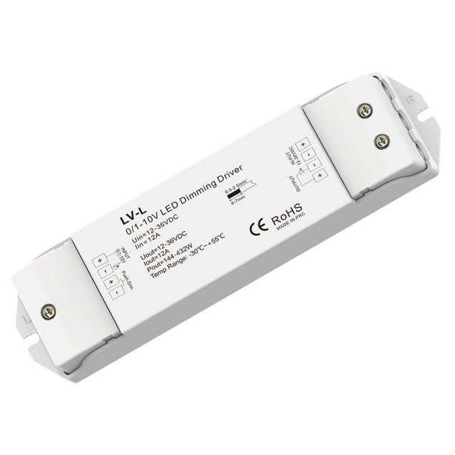 LED maitinimo šaltinis, 12-36V, 432W, reguliuojamas LED maitinimo šaltinis, 12-36V, 432W, reguliuojamas