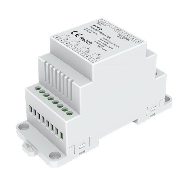 LED maitinimo šaltinis, 12-24V, reguliuojamas, 5A/kan., 4 kanalai LED maitinimo šaltinis, 12-24V, reguliuojamas, 5A/kan., 4 kanalai