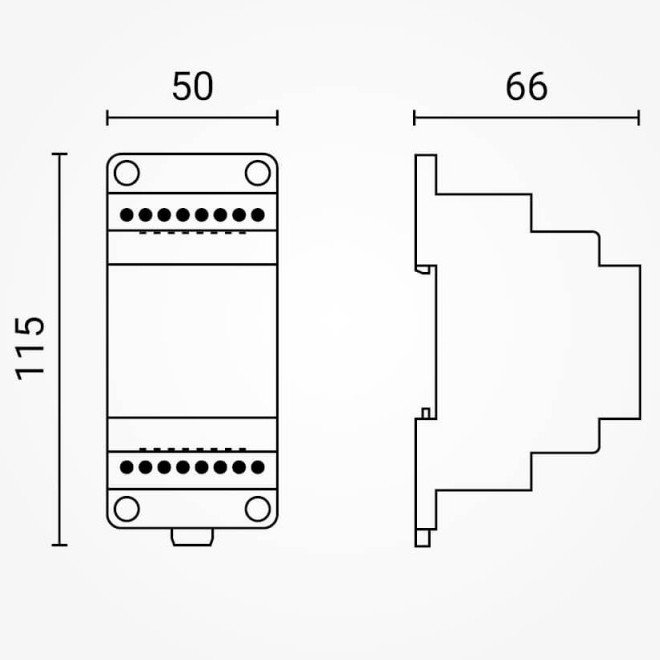 LED maitinimo šaltinis, 12-24V, reguliuojamas, 5A/kan., 4 kanalai LED maitinimo šaltinis, 12-24V, reguliuojamas, 5A/kan., 4 kanalai