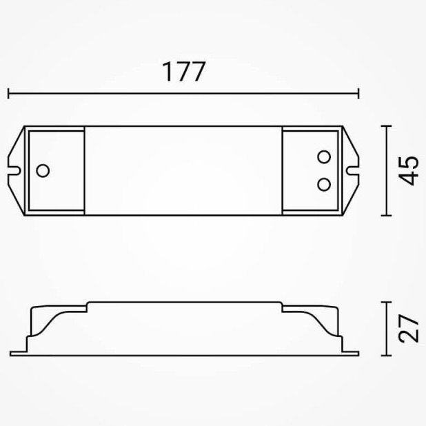 LED DALI maitinimo šaltinis, 12-24V, 360W, reguliuojamas, 5 metai garantija