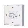 LED šviesos ryškumo reguliavimo panelė, 4 zonos, sieninė, balta LED šviesos ryškumo reguliavimo panelė, 4 zonos, sieninė, balta