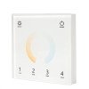LED DMX šviesos ryškumo reguliavimo panelė, 4 zonos, sieninė, balta LED DMX šviesos ryškumo reguliavimo panelė, 4 zonos, sieninė, balta