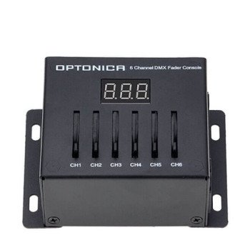 LED DMX pultas, 6 kanalai, 3 metai garantija