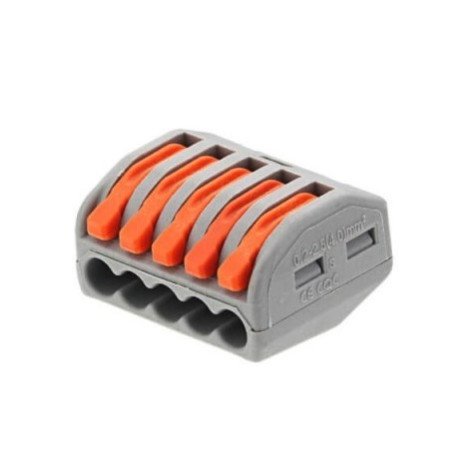 Užspaudžiamas laido sujungimas, 5 gyslos Užspaudžiamas laido sujungimas, 5 gyslos