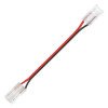 2 galų tiesus užspaudžiamas sujungimas LED COB juostai 5mm