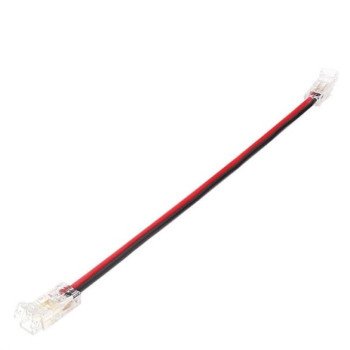 2 galų tiesus užspaudžiamas sujungimas LED COB juostai 5mm 2 galų tiesus užspaudžiamas sujungimas LED COB juostai 5mm
