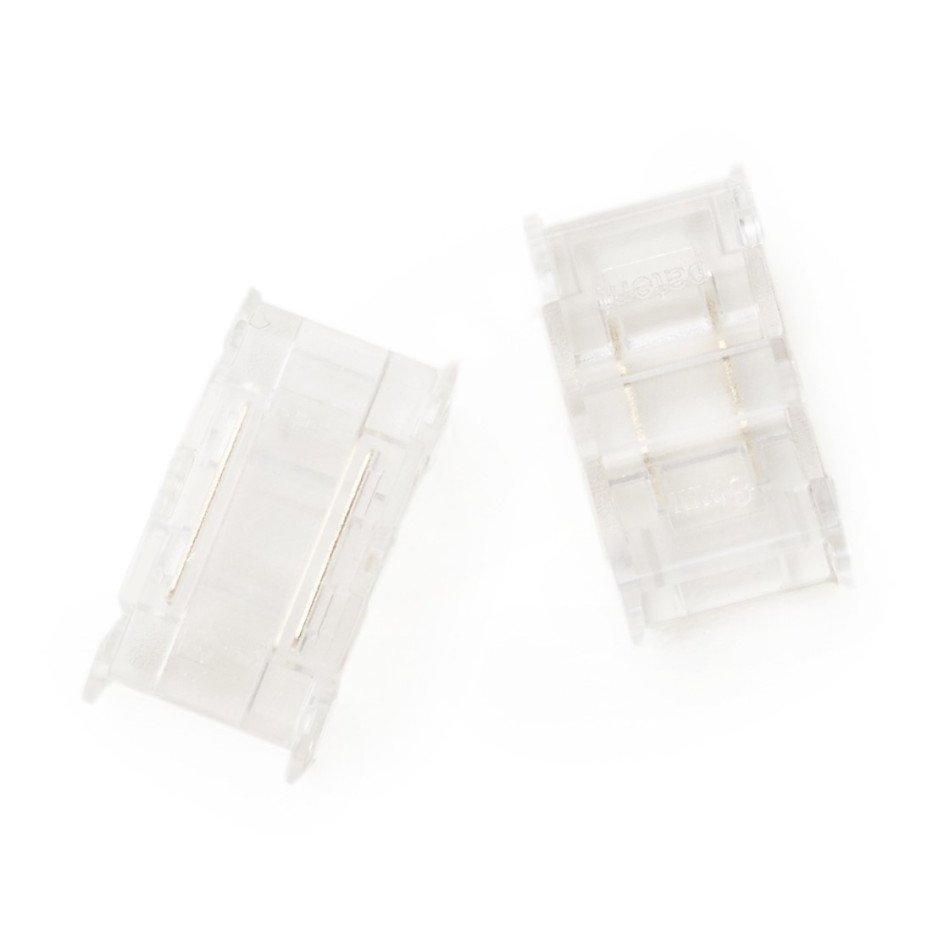 2 kontaktų užspaudžiamas sujungimas juosta-juosta LED SMD juostai 8mm 2 kontaktų užspaudžiamas sujungimas juosta-juosta LED SMD juostai 8mm