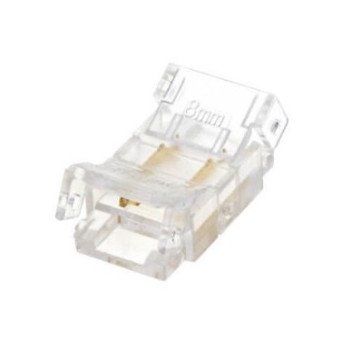 2 kontaktų užspaudžiamas sujungimas juosta-juosta LED SMD juostai 8mm
