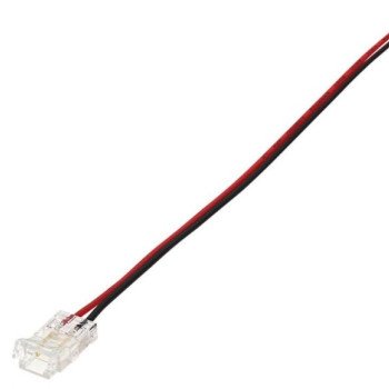 2 kontaktų užspaudžiamas sujungimas juosta-laidas LED SMD juostai 8mm