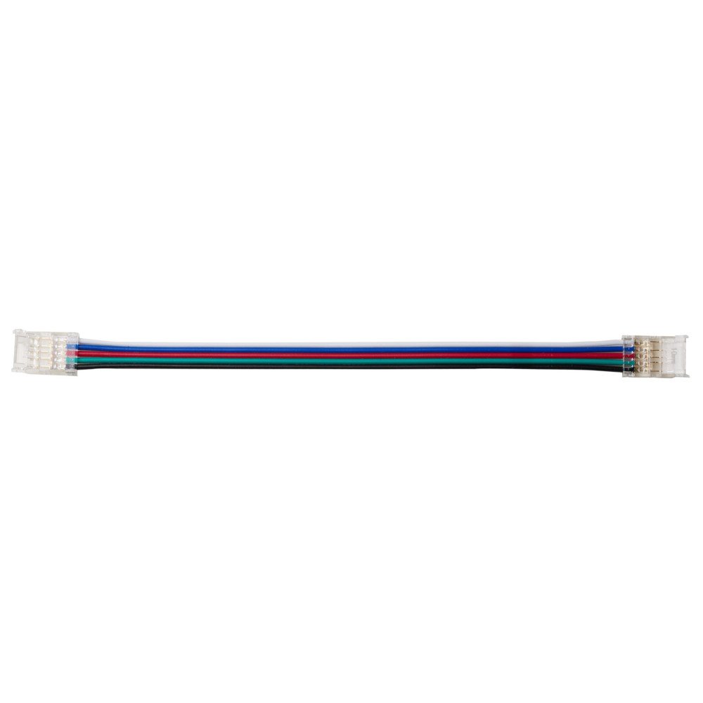 5 kontaktų 2 galų užspaudžiamas sujungimas LED SMD juostai 10mm 5 kontaktų 2 galų užspaudžiamas sujungimas LED SMD juostai 10mm