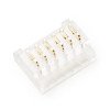 6 kontaktų užspaudžiamas sujungimas juosta-juosta LED SMD juostai 12mm