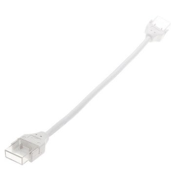 2 kontaktų 2 galų 15cm vandeniui atsparus sujungimas LED SMD juostai 10mm 2 kontaktų 2 galų 15cm vandeniui atsparus sujungimas LED SMD juostai 10mm
