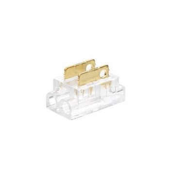 2 kontaktų užspaudžiamas sujungimas juosta-laidas LED SMD/COB juostai 5mm