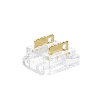 2 kontaktų užspaudžiamas sujungimas juosta-laidas LED SMD/COB juostai 8mm