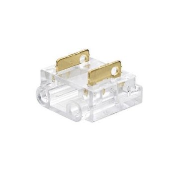 2 kontaktų užspaudžiamas sujungimas juosta-laidas LED SMD/COB juostai 10mm