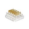 5 kontaktų užspaudžiamas sujungimas juosta-laidas LED SMD juostai 12mm