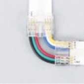 Sujungimas COB Magic RGB 10mm LED juostai
