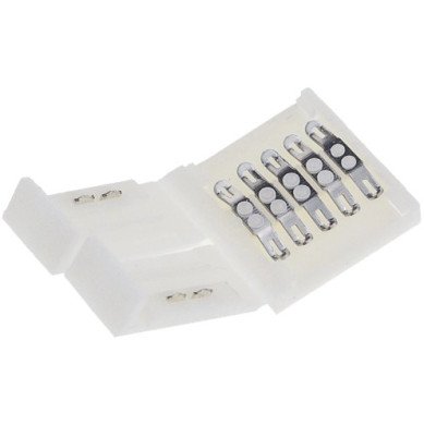 Tiesus sujungimas baltas LED juostai