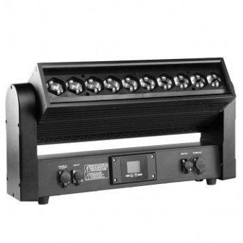 LED lazerių sija, 10x30W, RGBW