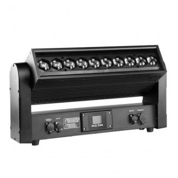 LED lazerių sija, 10x30W, RGBW