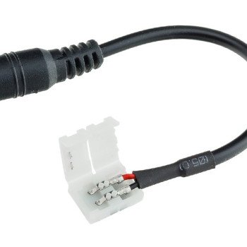 DC lankstus sujungimas LED SMD3528 juostai, mamytė