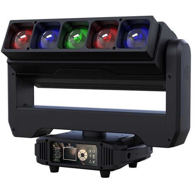 LED judantis prožektorius, 5x60W LED judantis prožektorius, 5x60W