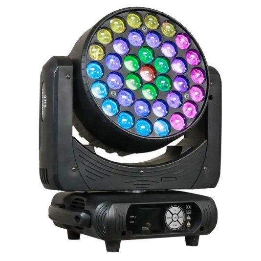 LED judantis prožektorius, 37x15W, RGBW, 4in1 LED judantis prožektorius, 37x15W, RGBW, 4in1