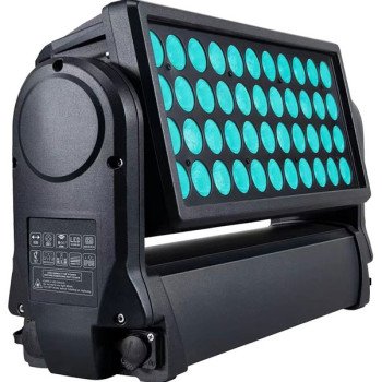 LED prožektorius sienai, 44x10W, RGBW, vandeniui atsparus, 4in1