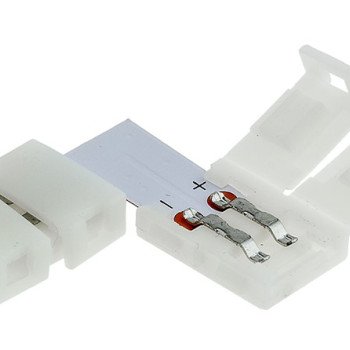 Kampinis sujungimas LED SMD3528 juostai 8mm