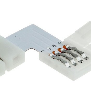 Kampinis sujungimas LED RGB juostai 10mm