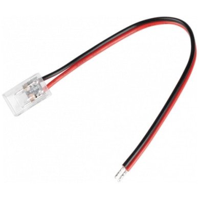 1 galo jungtis LED COB juostai 8mm 1 galo jungtis LED COB juostai 8mm