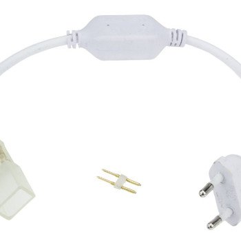 Maitinimo laidas su kištuku LED Flex Neon juostai