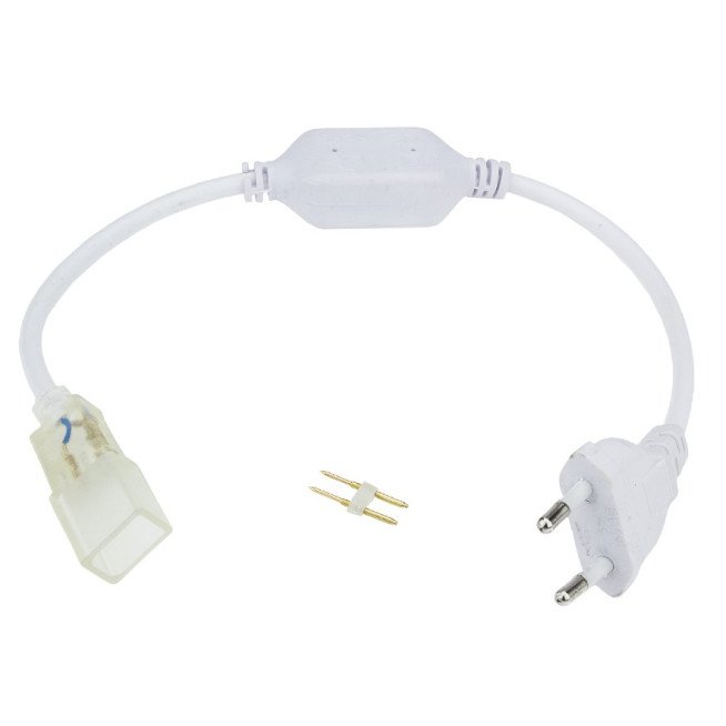 Maitinimo laidas su kištuku LED Flex Neon juostai