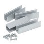 Aliuminio kanalas 5cm su 2 varžtais LED Flex Neon vienspalvei juostai