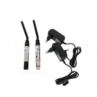 Belaidė siųstuvas/imtuvas sistema, DMX512