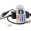 LED Flex Neon RGB juostos maitinimo valdiklis, su IR pulteliu ir 0.5m maitinimo laidu LED Flex Neon RGB juostos maitinimo valdiklis, su IR pulteliu ir 0.5m maitinimo laidu