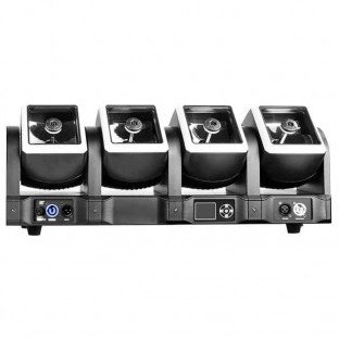 LED spindulio, judantys prožektoriai, 4x60W, RGBW, 4in1 LED spindulio, judantys prožektoriai, 4x60W, RGBW, 4in1