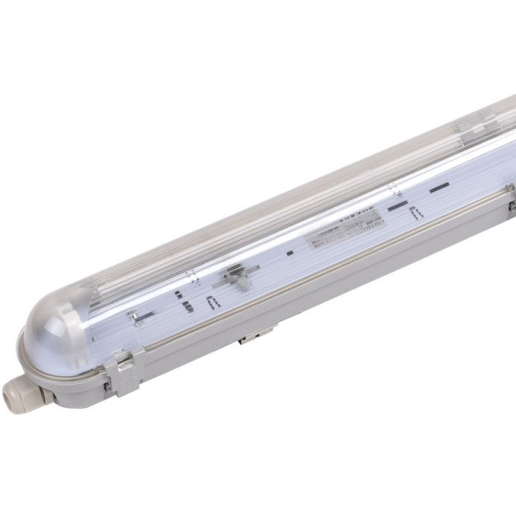 Šviestuvas T8 LED lempai 1*60cm su vieno galo maitinimu Šviestuvas T8 LED lempai 1*60cm su vieno galo maitinimu