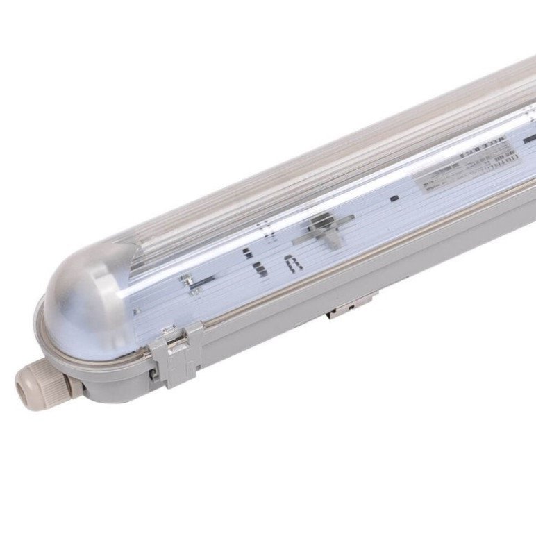 Šviestuvas T8 LED lempai 1*120cm su vieno galo maitinimu Šviestuvas T8 LED lempai 1*120cm su vieno galo maitinimu