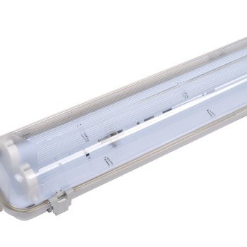 Šviestuvas T8 LED lempai 2*150cm su vieno galo maitinimu
