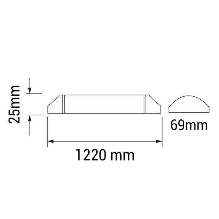 LED salės šviestuvas, IP20, 40W, šilta balta šviesa LED salės šviestuvas, IP20, 40W, šilta balta šviesa